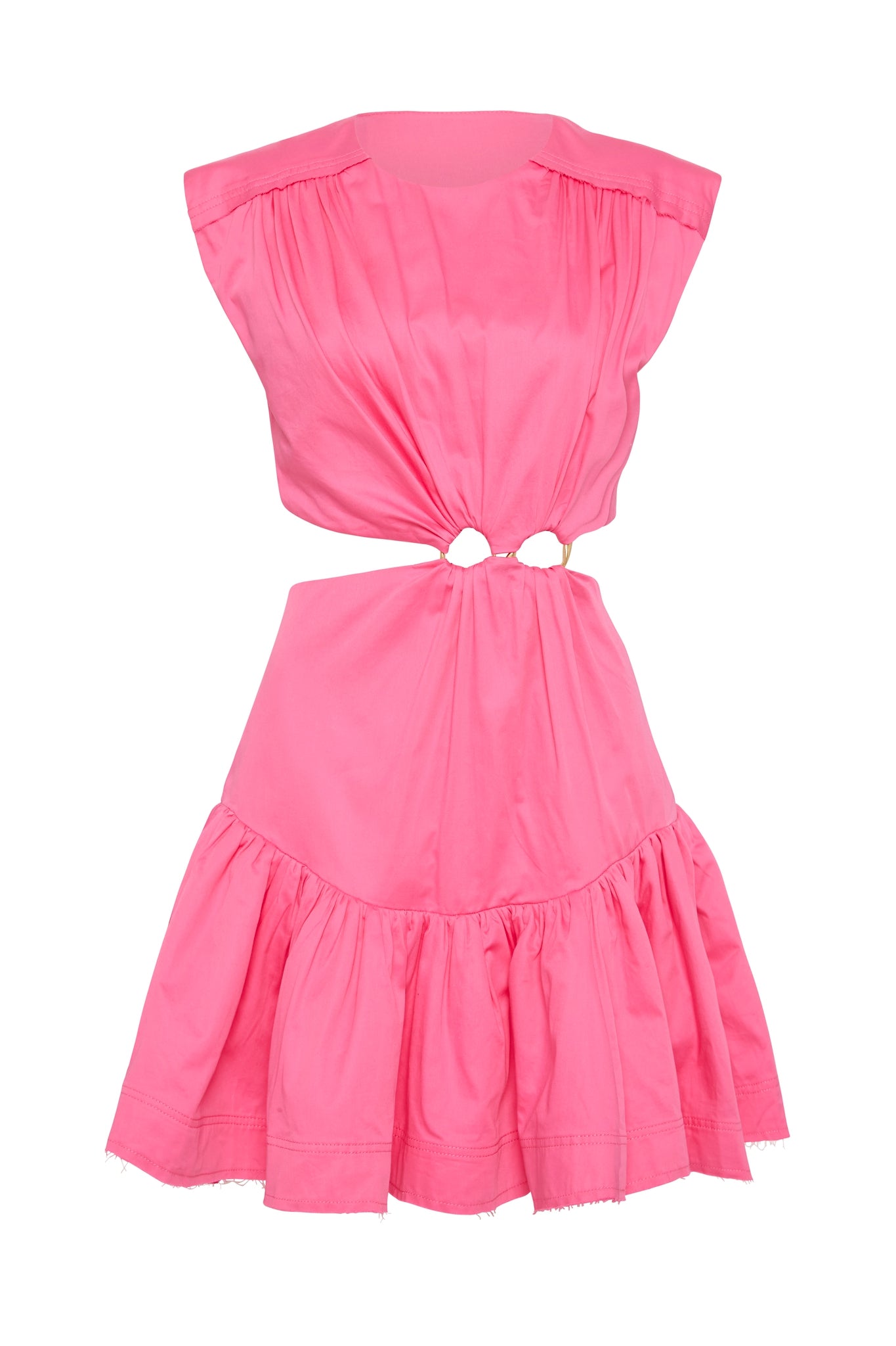 Solstice Cut Out Ring Mini Dress