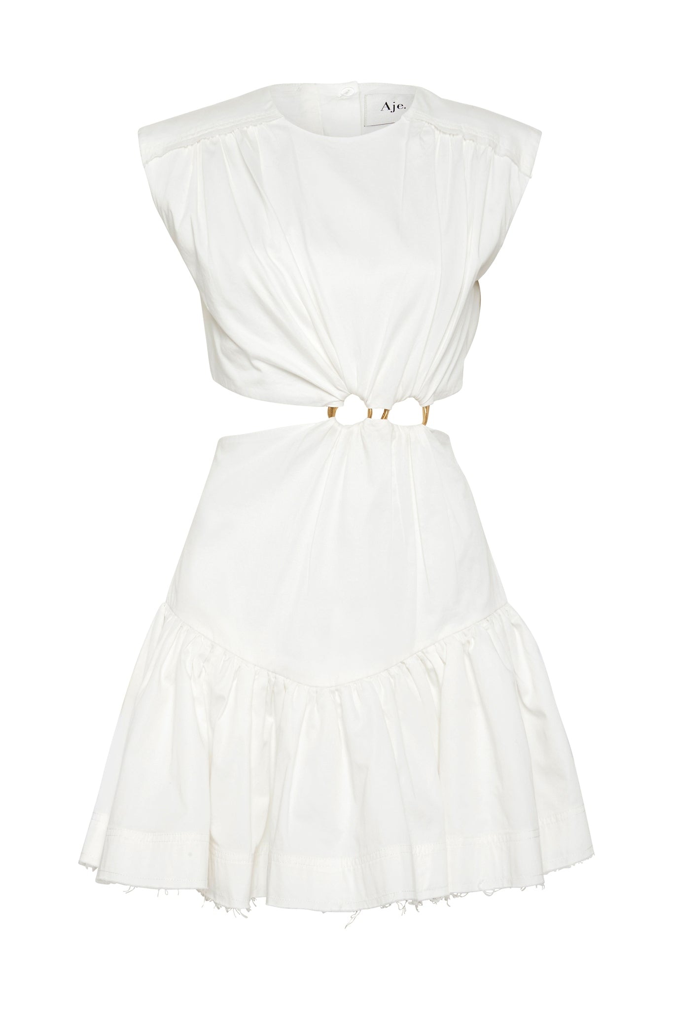 Solstice Cut Out Ring Mini Dress