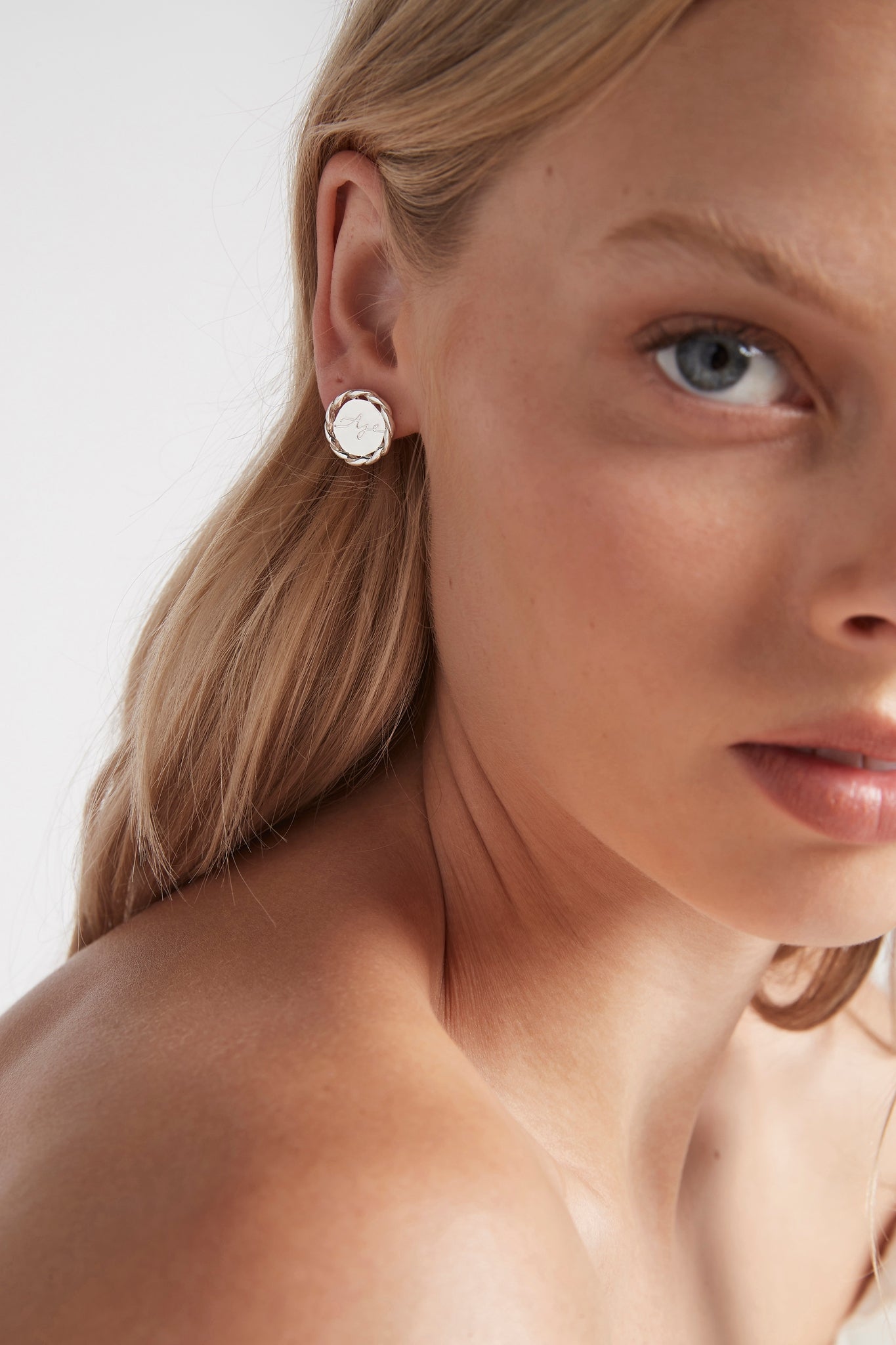Anais Braided Stud Earring