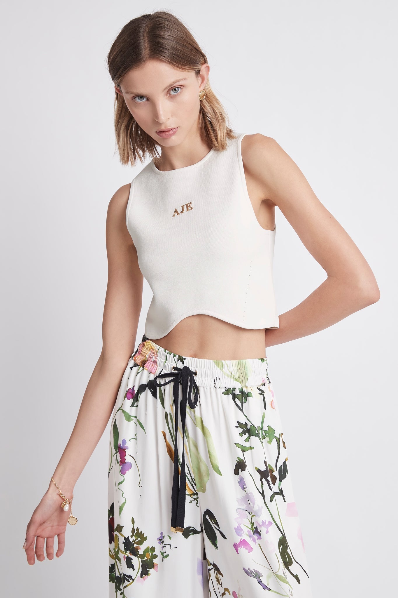 Willow Logo Knit Tank Top
