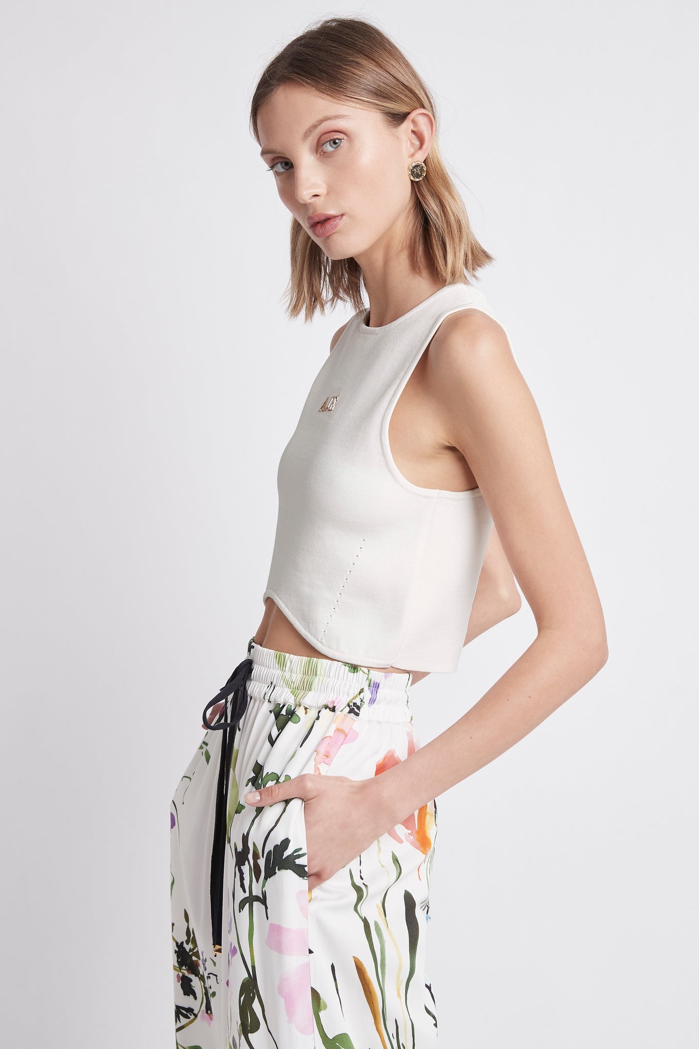 Willow Logo Knit Tank Top