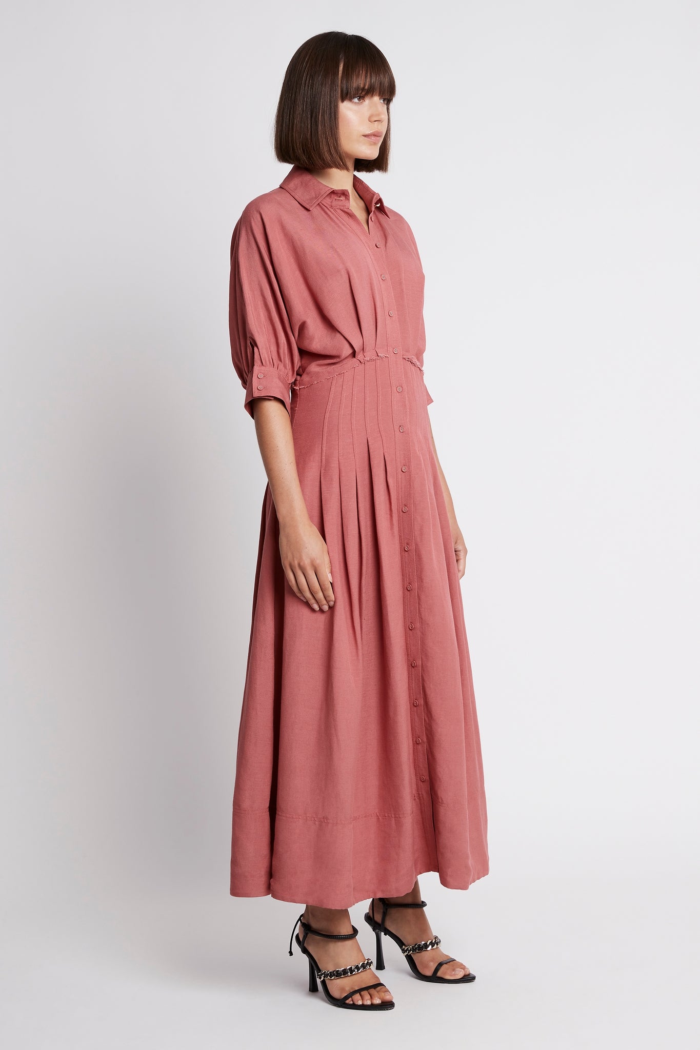 Nova Shirt Midi Dress