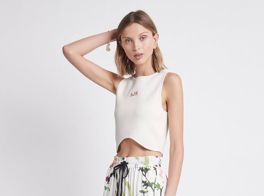 Willow Logo Knit Tank Top