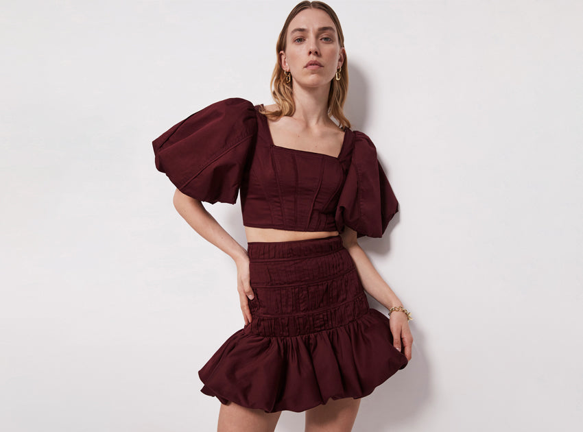 La Vie Bubble Mini Skirt