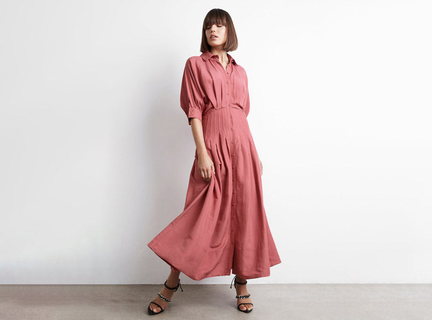Nova Shirt Midi Dress